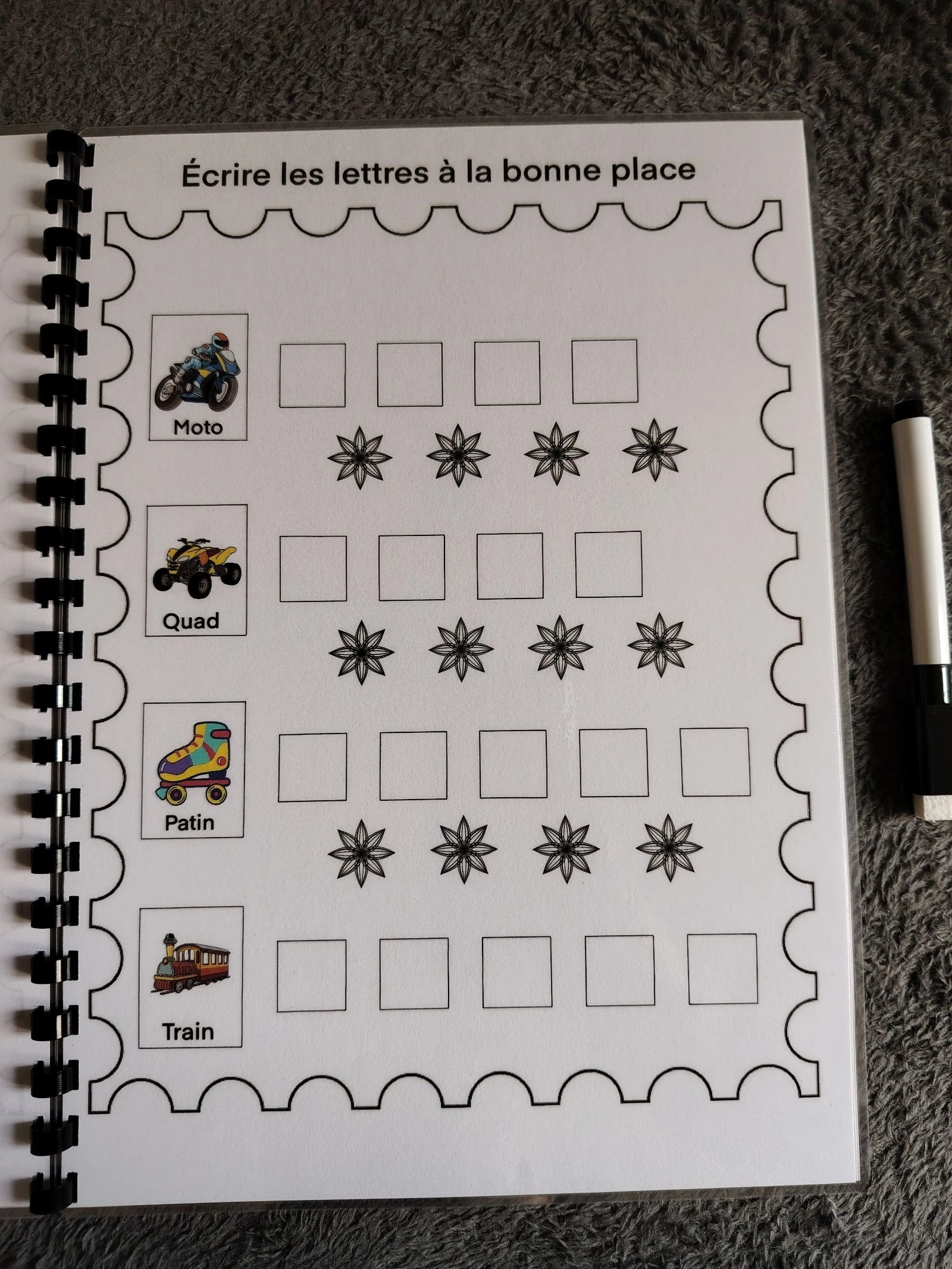 Cuaderno de actividades para aprender a escribir 24 palabras – photo 5